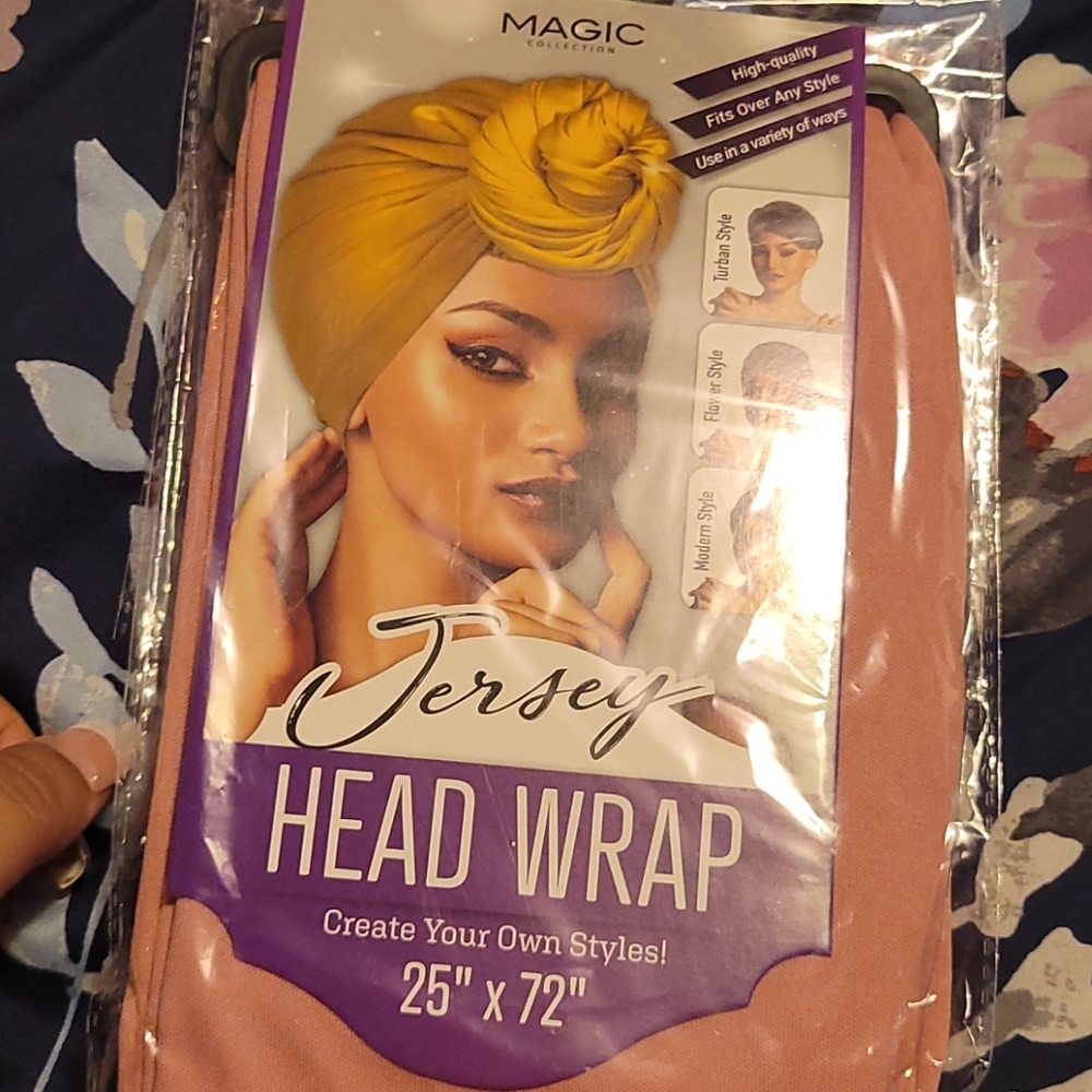 Jersey head wrap
